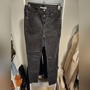 Madewell Button Fly 10" High Rise Skinny